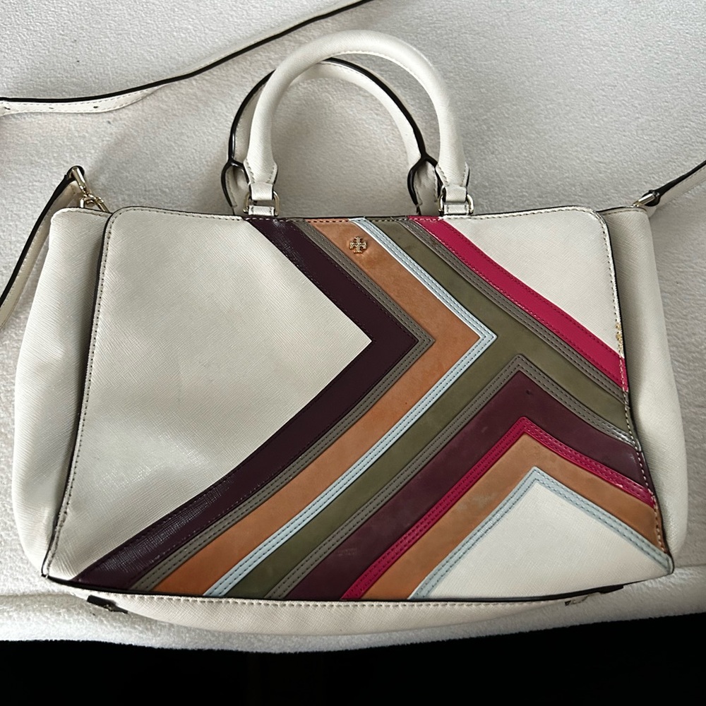 Tory Burch Multicolor Chevron Women's Bag